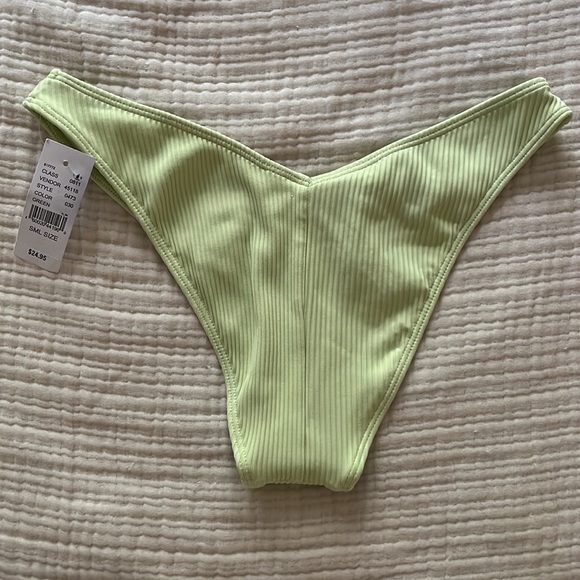 Green Pacsun Bikini Bottoms Size S - Picture 2 of 4